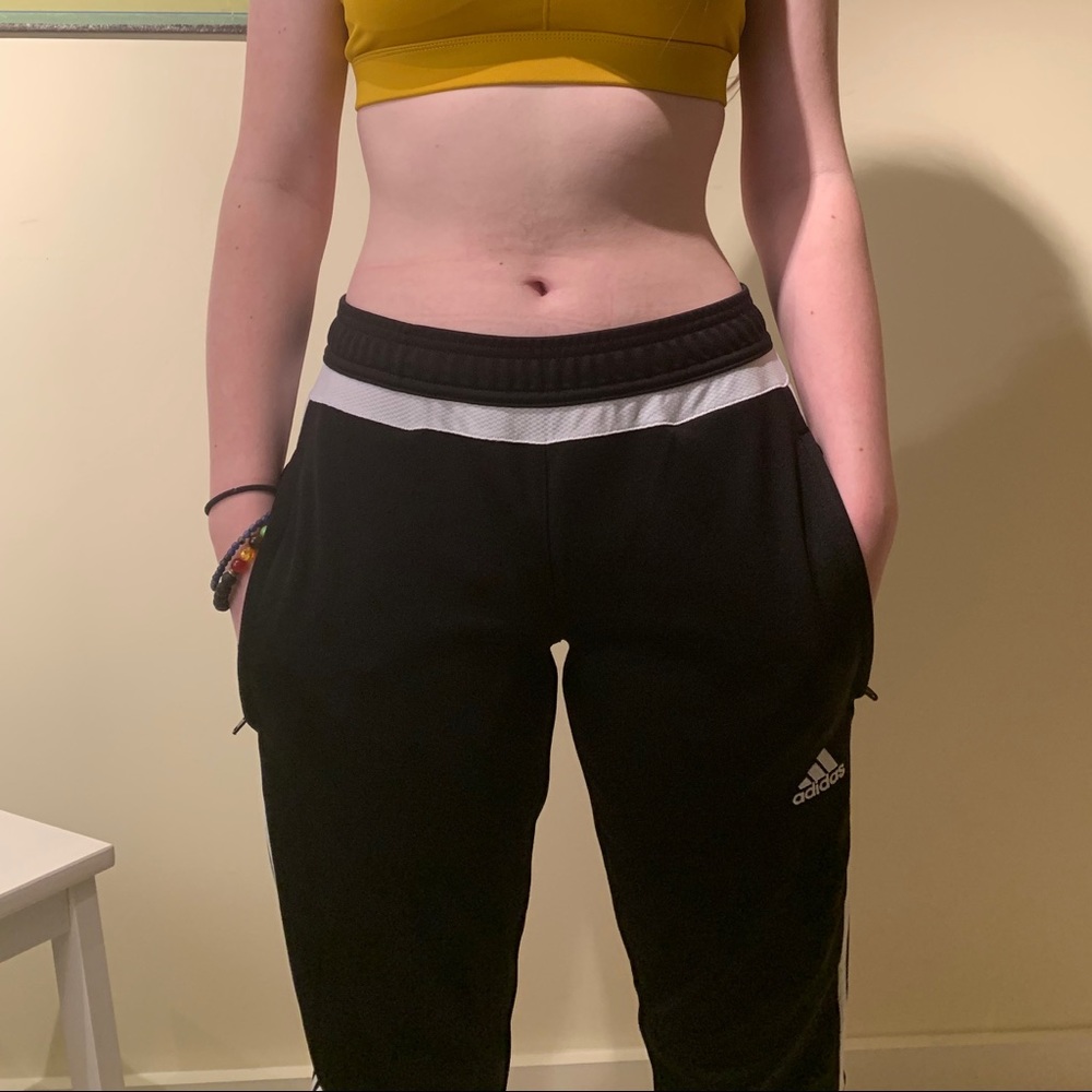 Fitted Adidas Track Pants